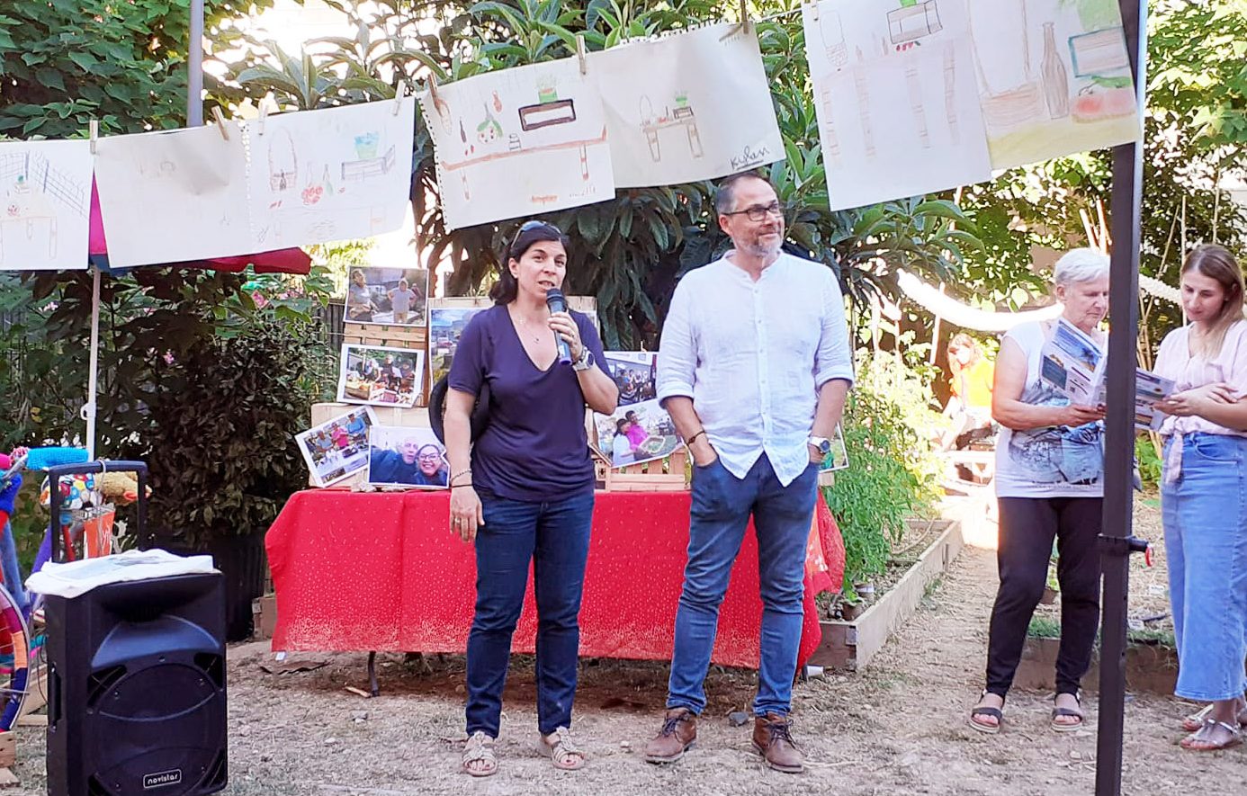 Jardin partagé résidence logement social Logis Méditerranée, 1001 Vies Habitat