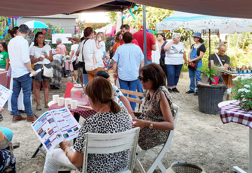 Animation jardin résidence logement social à Vitrolles