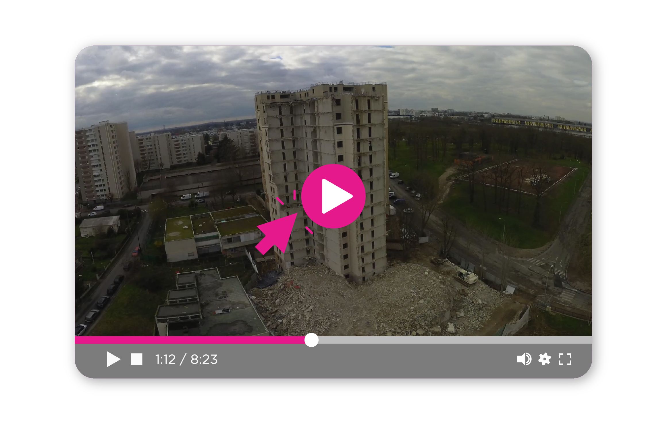 Timelaps transformation du quartier des Tarterêts - 1001 Vies Habitat