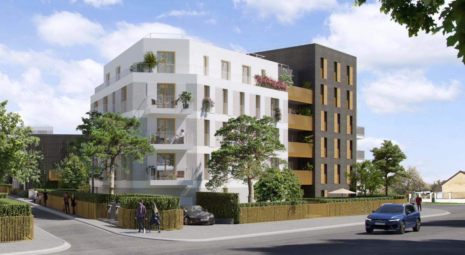 Déconstruction reconstruction de nouveaux logements sociaux 1001 Vies Habitat à Sartrouville