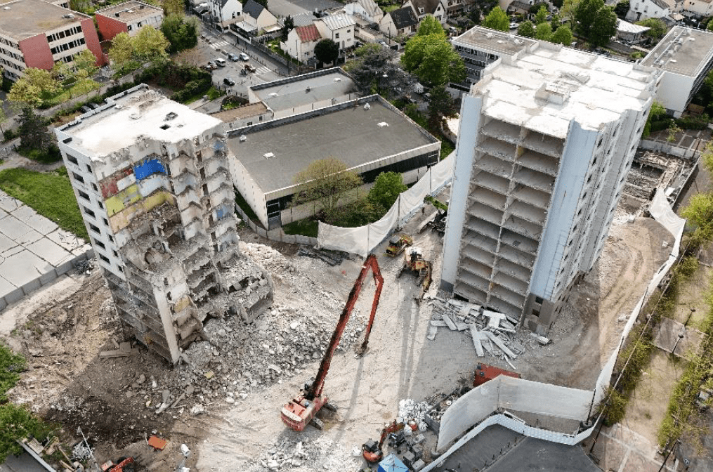 Démolition reconstruction dans le quartier des Indes à Sartrouville, 1001 Vies Habitat