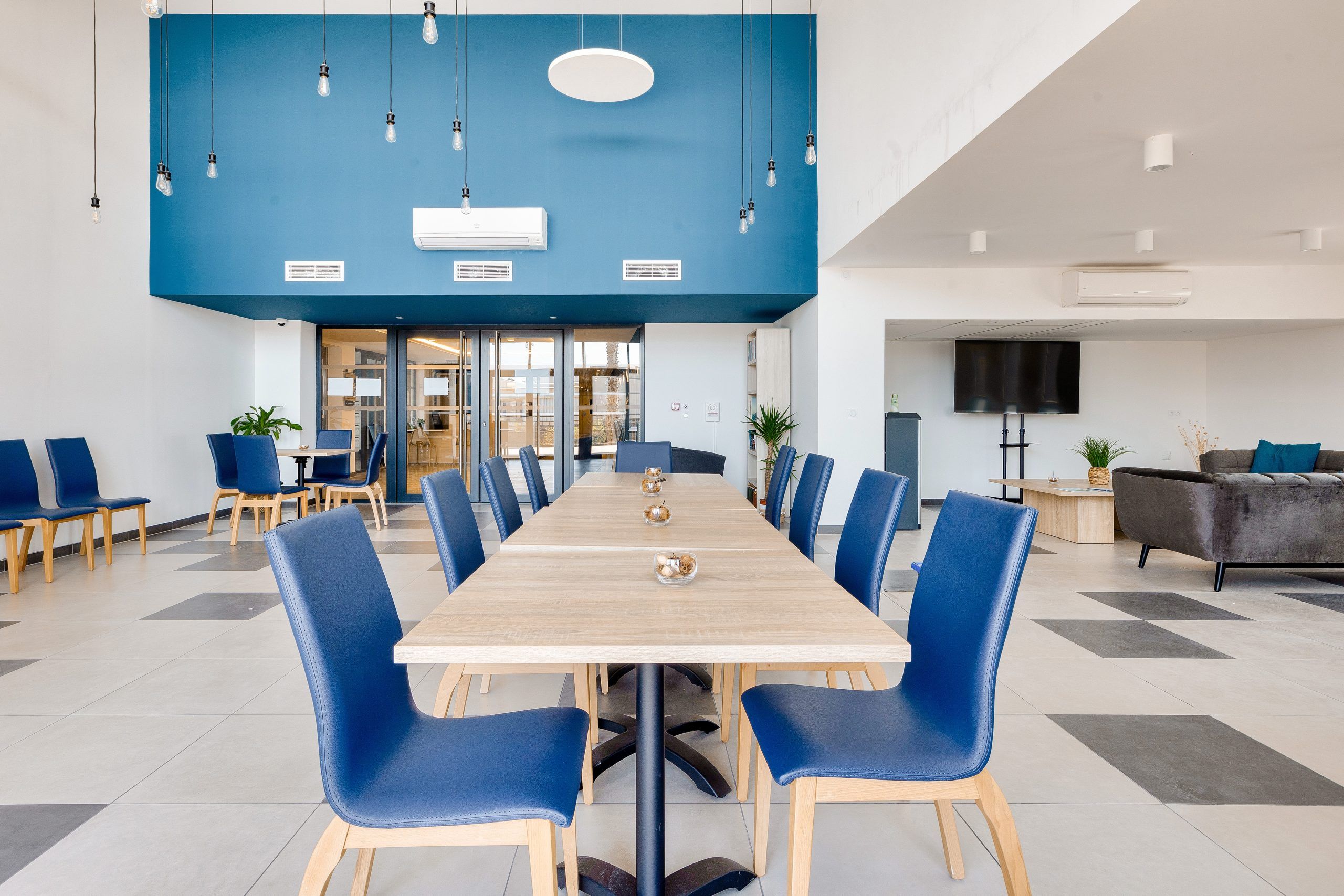 1001 Vies Habitat - espaces partagés résidence seniors Le Cobalt Villeneuve Loubet