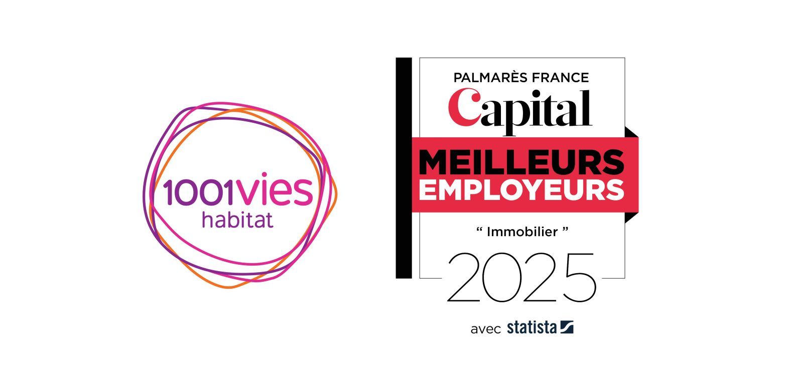 1001 Vies Habitat parmi les meilleurs employeurs 2025, catégorie immobilier