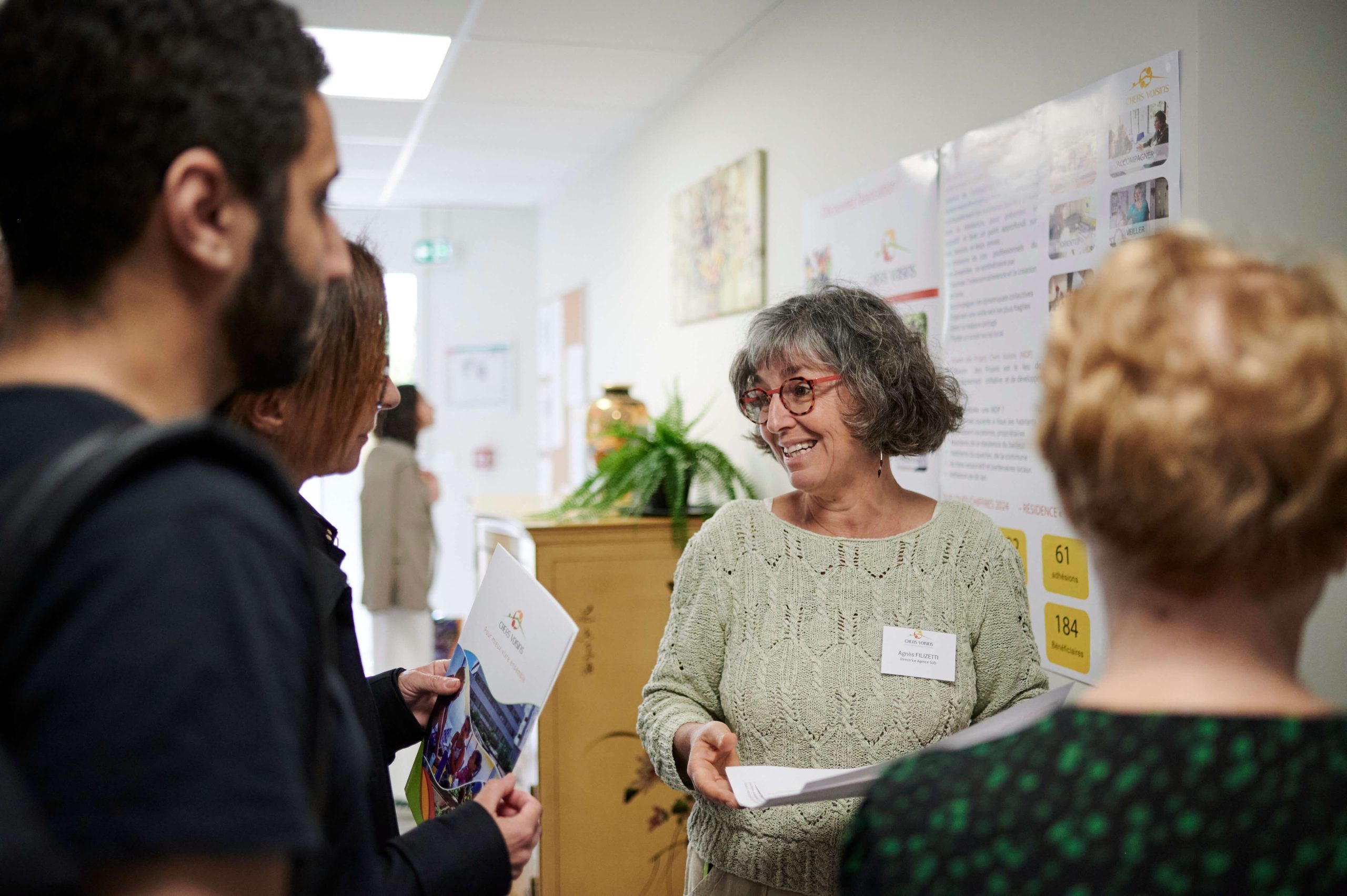 Porte ouverte Maison des projets Chers Voisins, résidence Les Bosquets à Hyères 1001 Vies Habitat